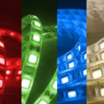 7mm Width Flexi LED RGBWW Strip – 24v 14.4w